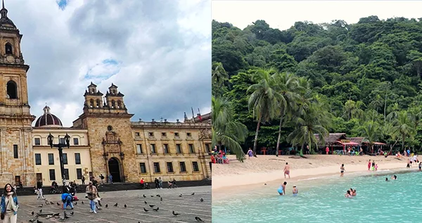 Plan Turístico Bogotá Y Capurganá 7 Días 6 Noches – City Tour en Bogotá y Monserrate, Catedral de Sal de Zipaquirá, Sapzurro, La Miel, Playa Soledad y Piscina de los Dioses