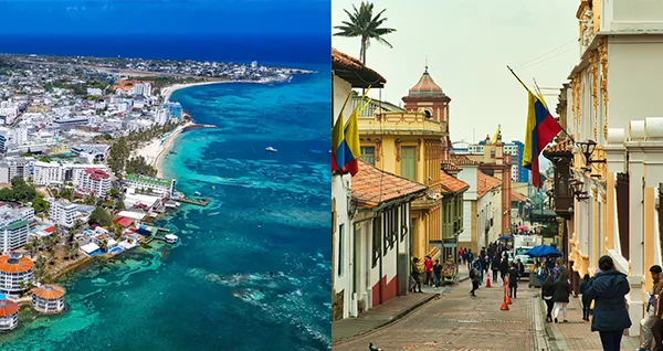 Plan Turístico Bogotá Y San Andrés 7 Días 6 Noches – City tour en Bogotá y Monserrate, Catedral de Sal de Zipaquirá, Vuelta a la Isla, Tour Bahía y Johnny Cay